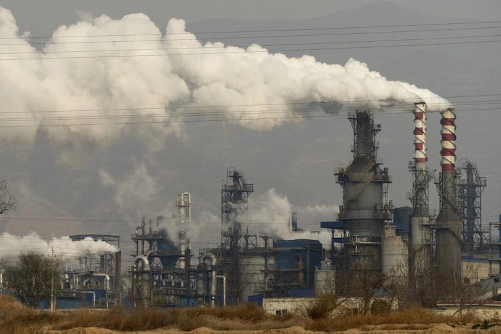 Atmospheric concentrations of greenhouse gas emissions are now at record highs. Olivia Zhang/AP