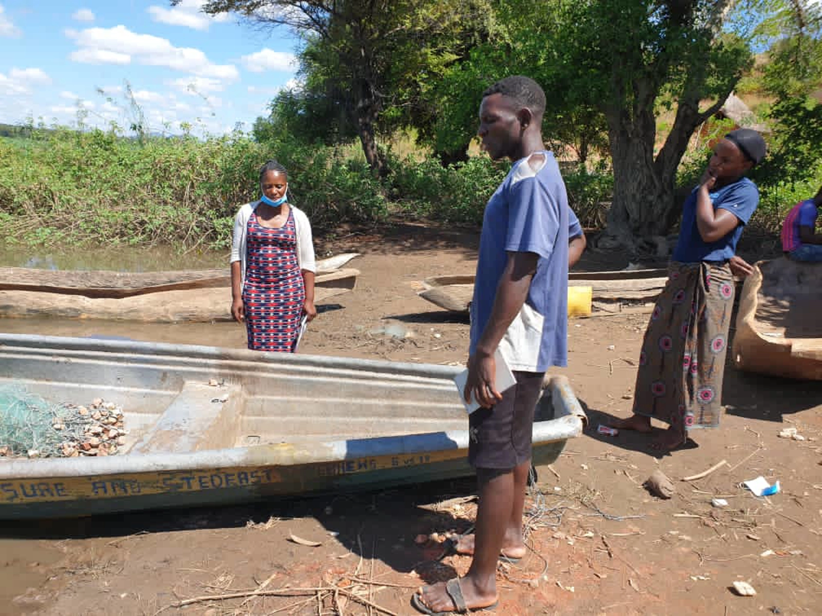 Working with fisheries communities in Zambia. Image: ActionAid.