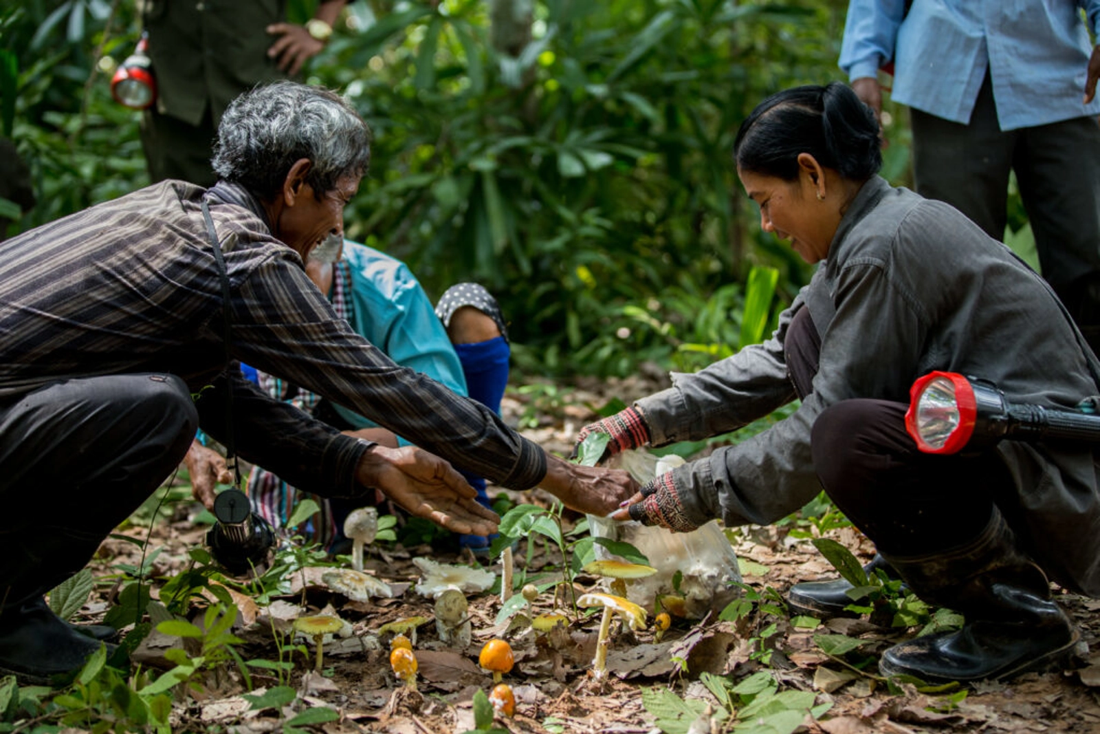 Working with local communities to address social norms and build awareness. Image: RECOFTC.