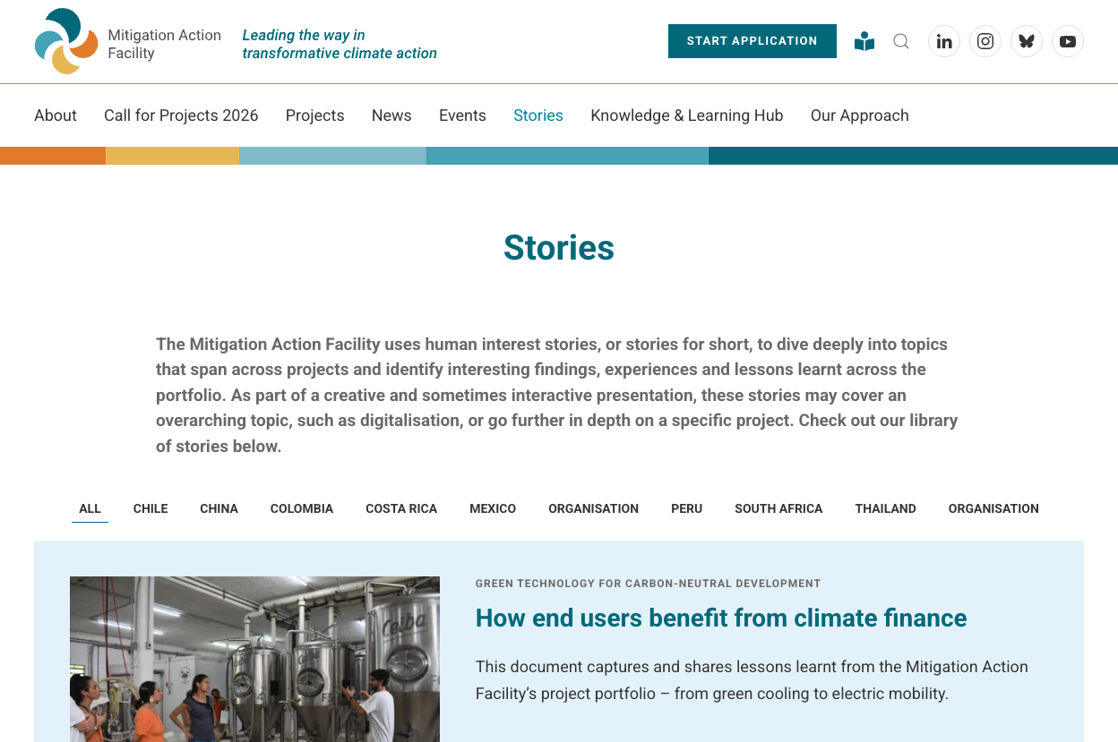 The Mitigation Action Facility