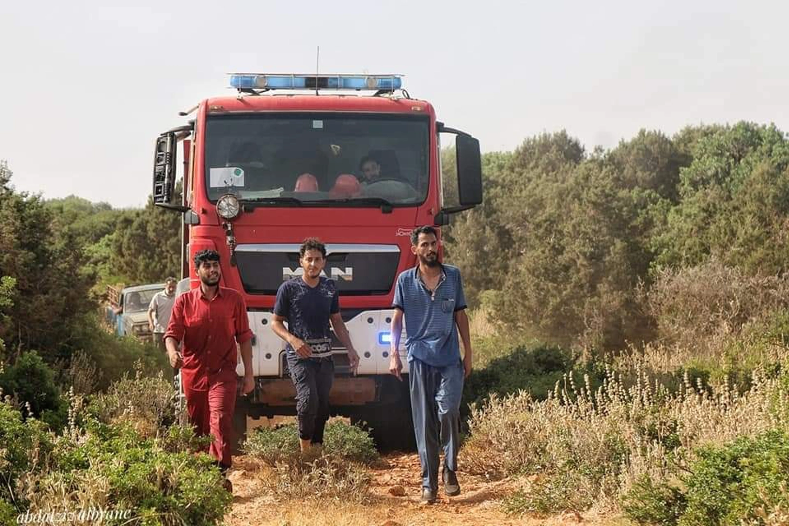 New Libya Association for Environment and Natural Resources in action. Image: New Libya Association for Environment and Natural Resources.