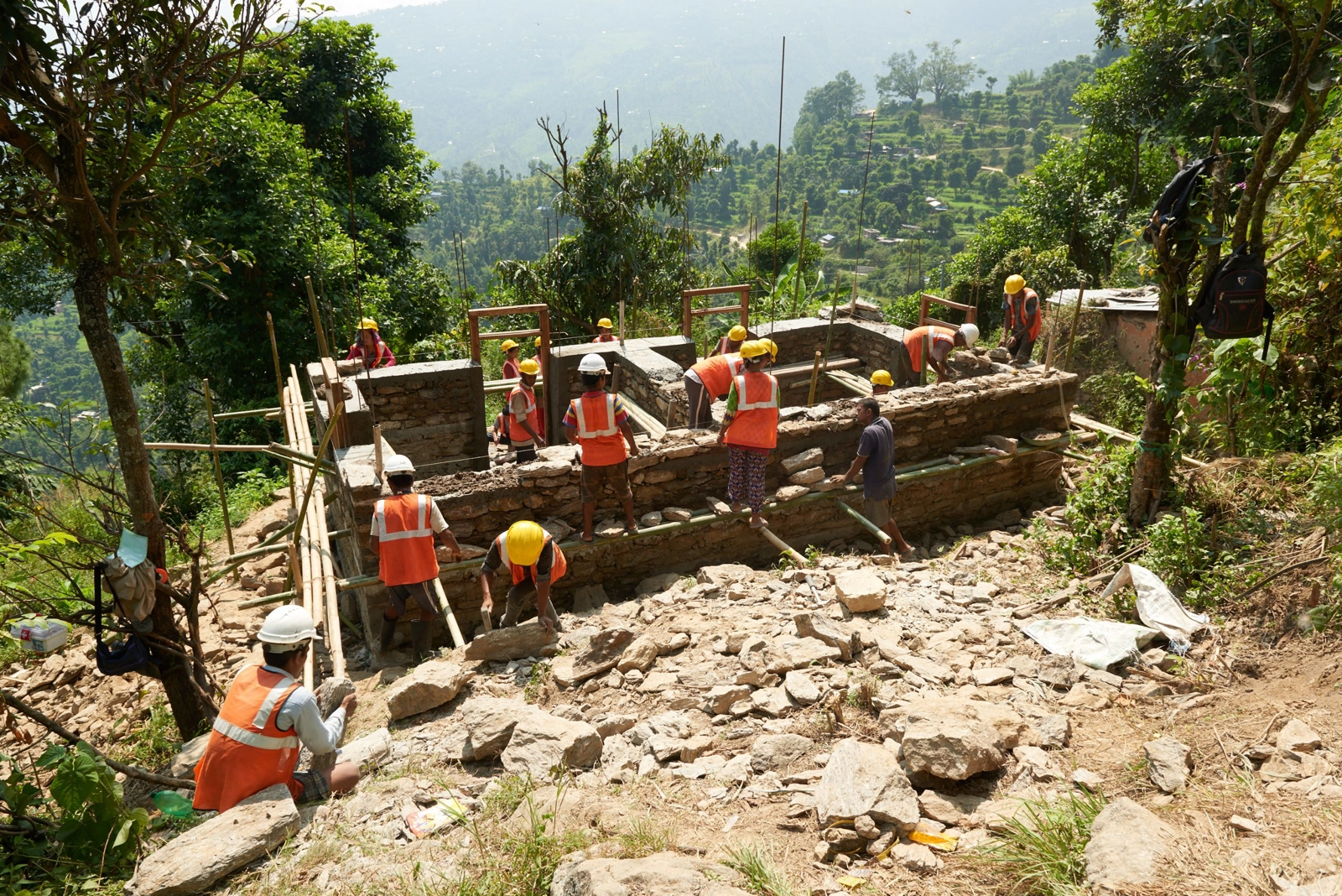 Build Change construction in Nepal.
