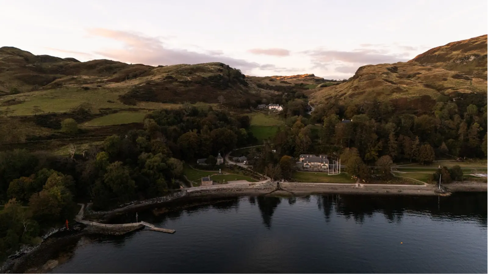 Kilchoan Estate from above. Photo Credit: Marla Tomorug