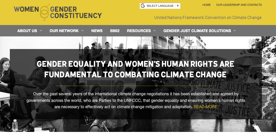 Gender Just Climate Solutions