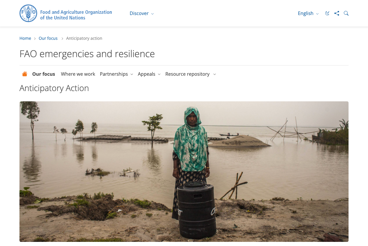 Anticipatory Action - Resource Repository