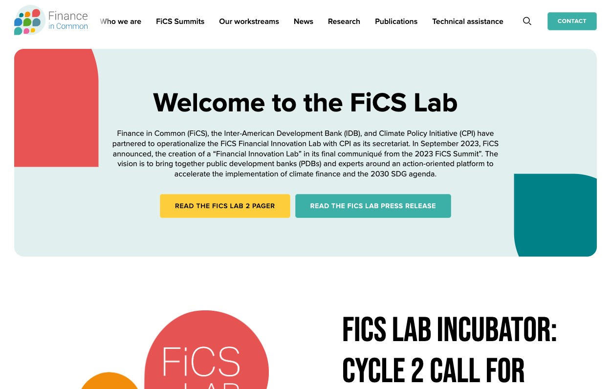 FiCS Innovation Lab 
