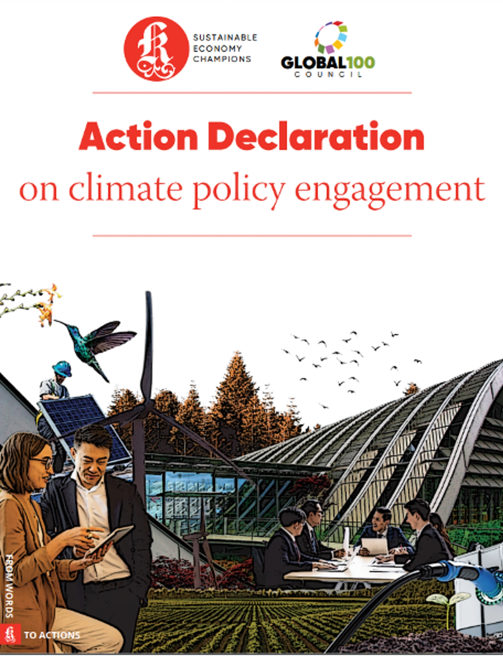 
					Fi Macklin and Climate Champions’ Senior Policy Advisor, Tessa Ferry, also took part in a We Mean Business Roundtable on Responsible Policy Engagement on Thursday 8 November.
				