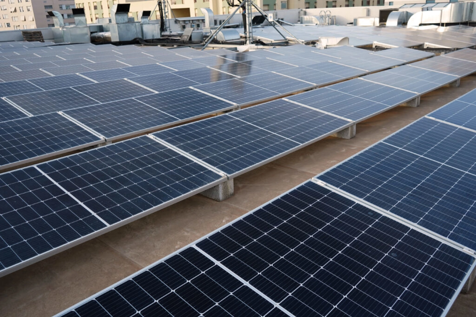 Balamo's solar panels. Image: Balamo.