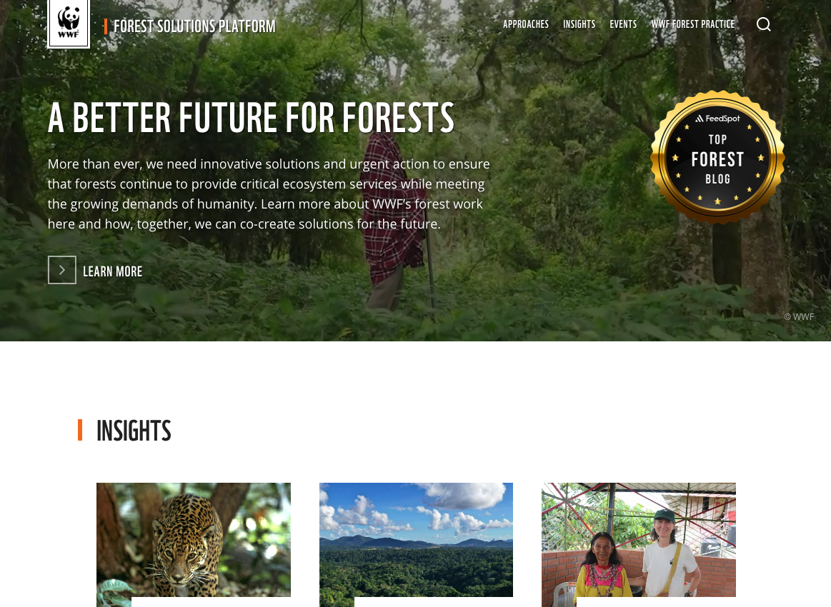 Forest Solutions Platform