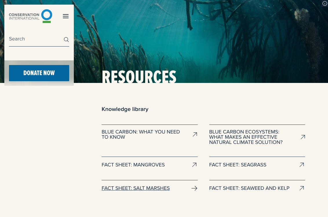 International Blue Carbon Institute Resources