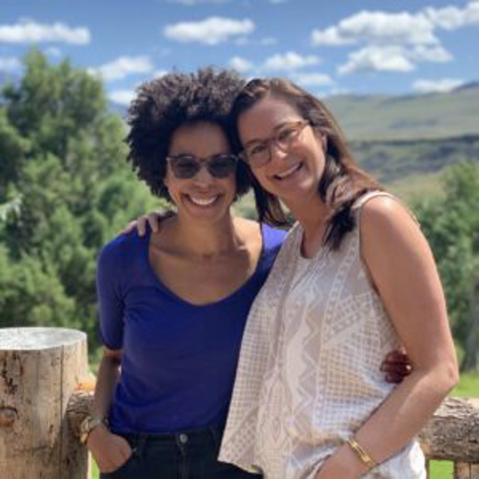 Founders of the All We Can Save Project, Dr Ayana Elizabeth Johnson & Dr Katharine Wilkinson.