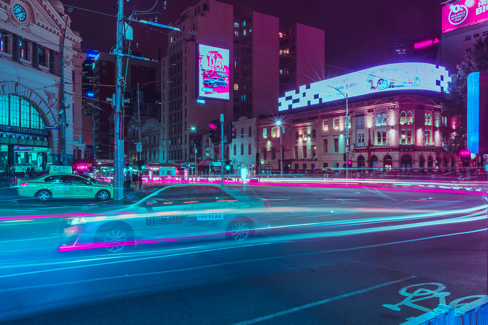 City night exposure