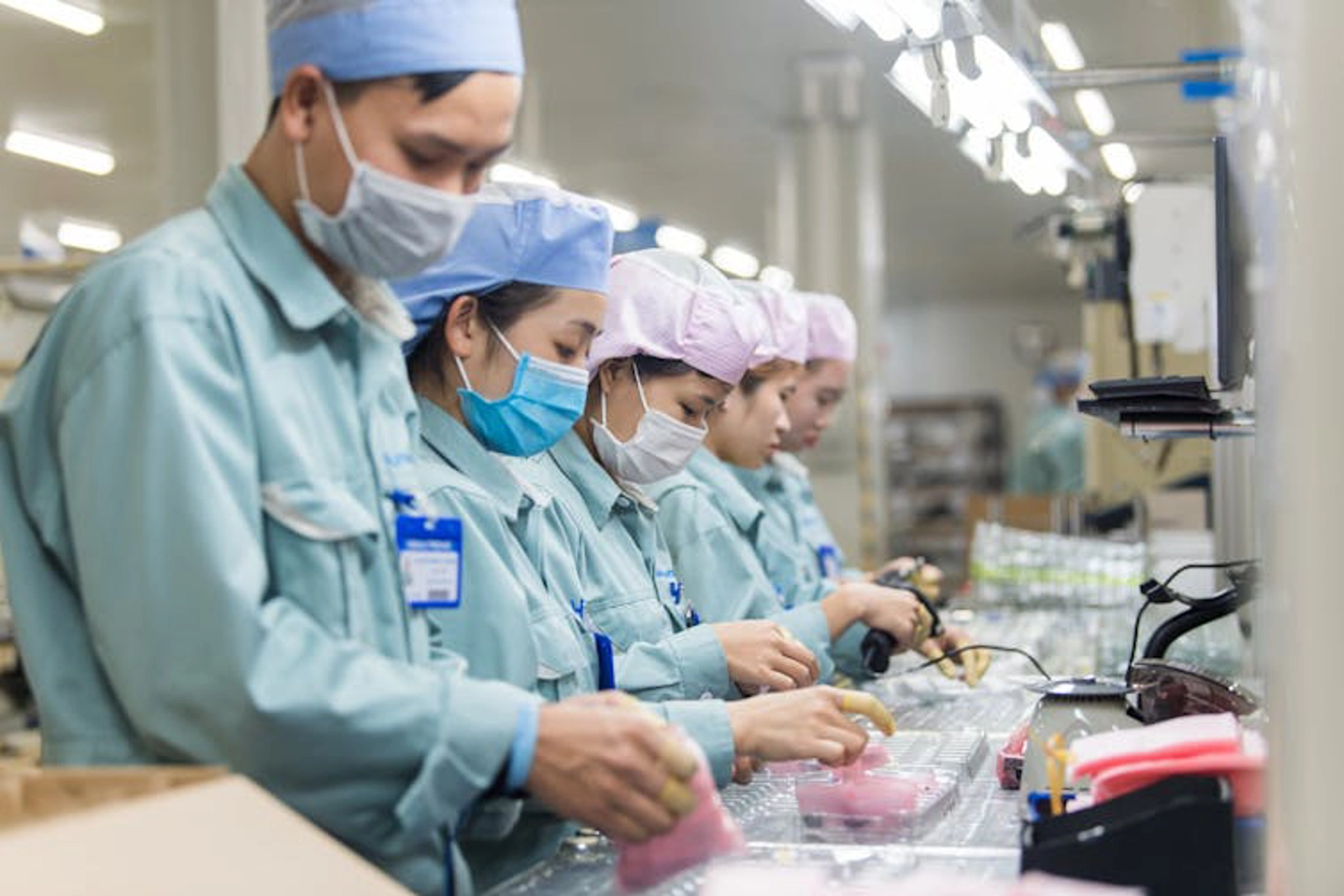 Medical supply chains stretch across the world. ILO Asia-Pacific/Flickr, CC BY-NC-SA