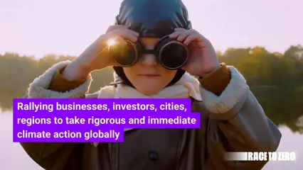 Get excited about Race to Zero