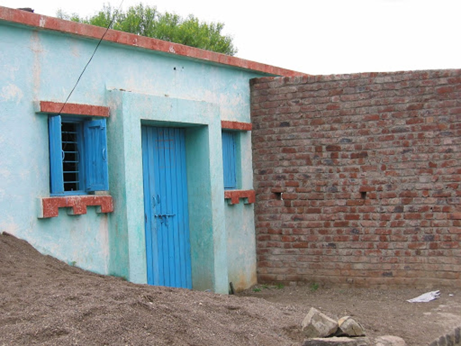 House in Maharashtra, India. Disaster-resilient housing is an urgent need