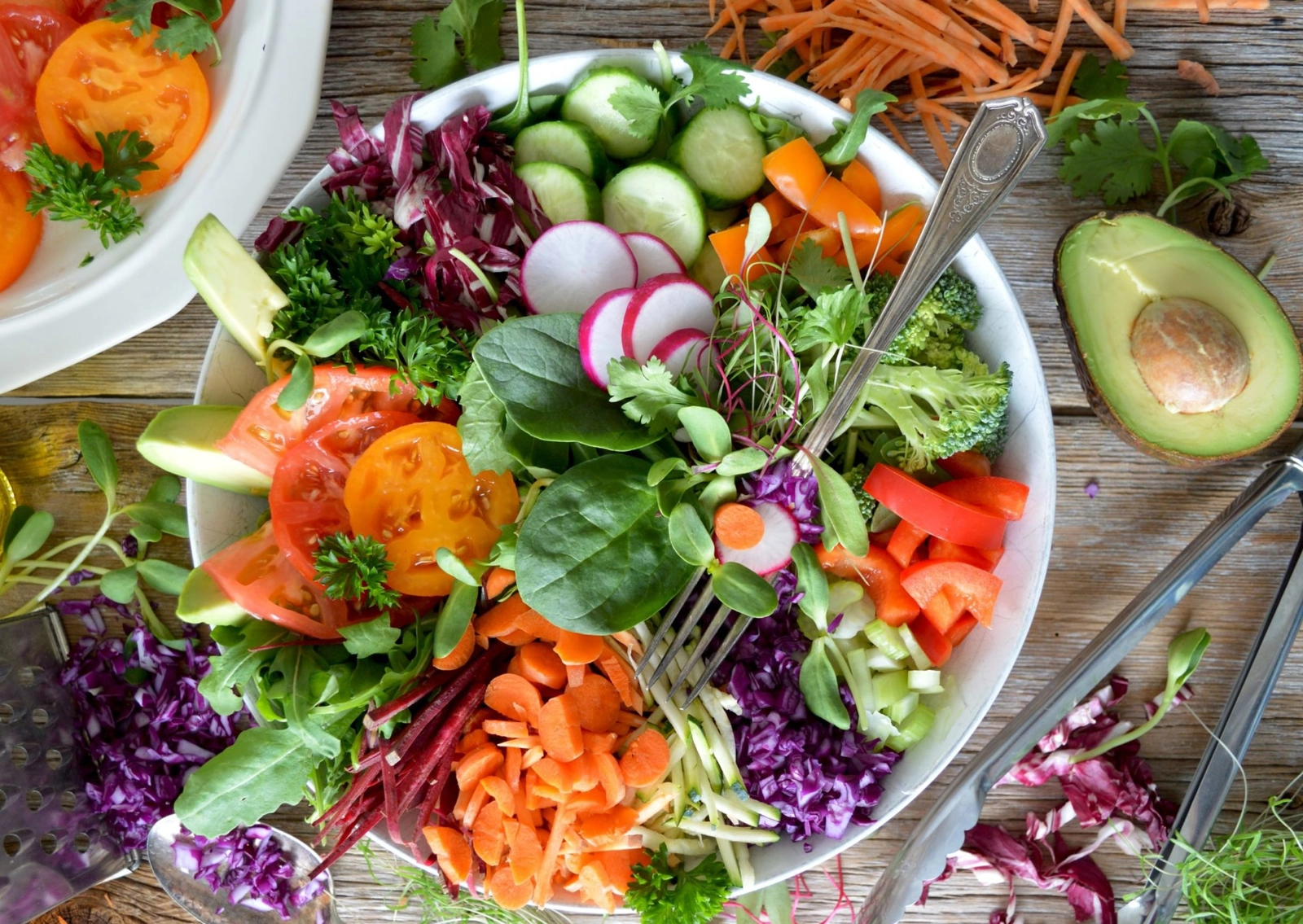 Going carbon negative entails re-examining all aspects of the supply chain. Reducing meat and dairy from catering suppliers is part of this transition. Image: Unsplash.