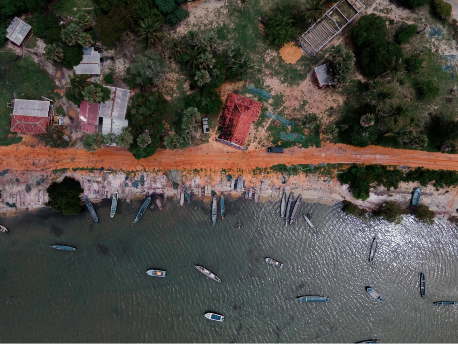 Northwestern Sri Lanka from above. Photo Credit: Marla Tomorug