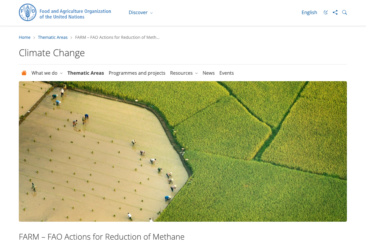 FAO Methane Pathways Navigator