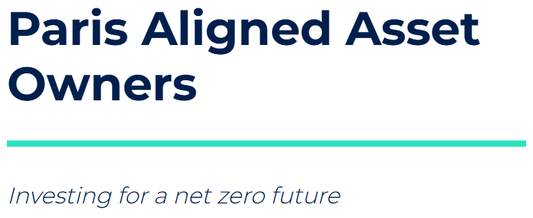 Paris Aligned Asset Owners (PAAO)
