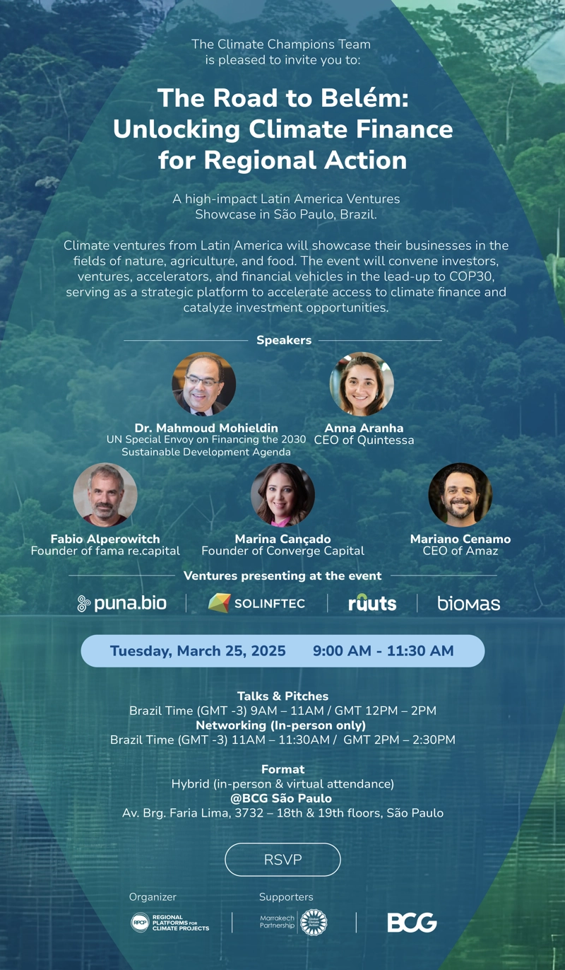 Speakers list and event information